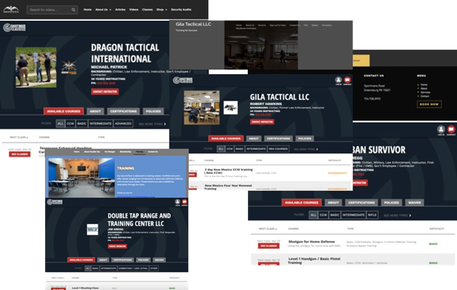Website examples