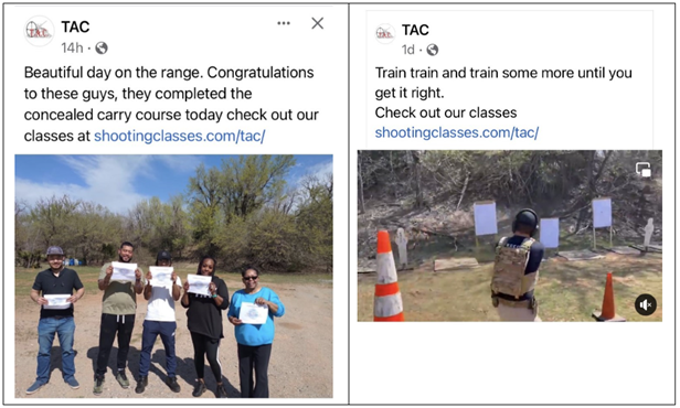 Social Media Examples
