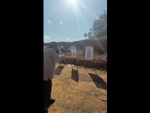 Pump shotgun mid shot