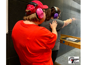 50 rds INDIVIDUAL LIVE RANGE TRAINING INCLUDED!