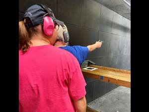 50 rds INDIVIDUAL LIVE RANGE TRAINING INCLUDED!