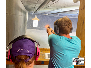 50 rds INDIVIDUAL LIVE RANGE TRAINING INCLUDED!