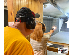 50 rds INDIVIDUAL LIVE RANGE TRAINING INCLUDED!