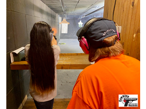 50 rds INDIVIDUAL LIVE RANGE TRAINING INCLUDED!