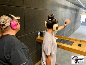 50 rds INDIVIDUAL LIVE RANGE TRAINING INCLUDED!