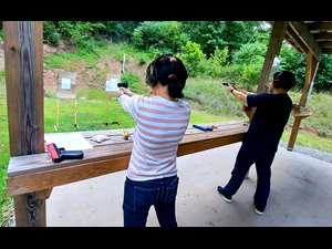 Evening on the range.