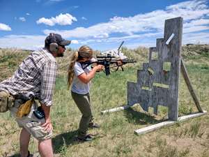 T Shooting the Barricade