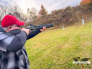 Challenge course at the end of shotgun