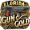Florida Gun and Gold logo