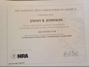 NRA Certification