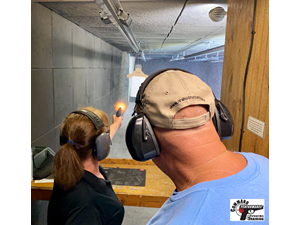 50 rds INDIVIDUAL LIVE RANGE TRAINING INCLUDED!