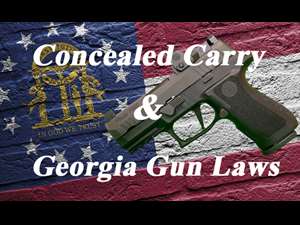 Georgia Concealed Carry and Gun Laws Seminar