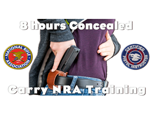 8 Hours Concealed Carry CCW Course