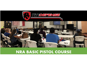 NRA Basic Pistol Course