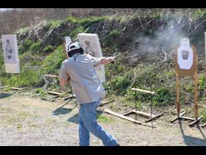 Shooting while moving