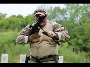 Billy teaching an open bolt reload