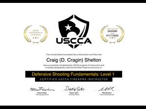 USCCA DSF-1 Instructor