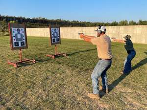 Advanced Students on the Range