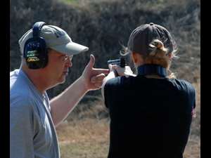 Karl working with student