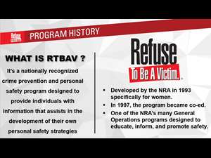 Refuse To Be A Victim Crime Prevention Seminar