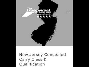 New Jersey Concealed Carry Class & Qualification