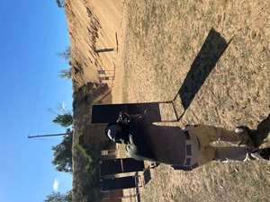 Shooting on the move...