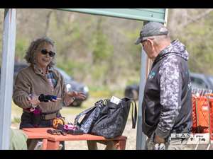 Numerous covered areas around the ranges