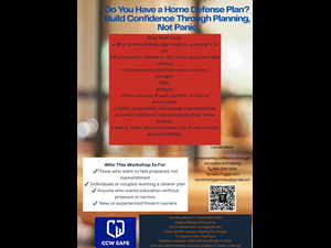 Home Defense Seminar