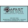 DAFAST (Dee Adams Fire Arms Safety Training) Logo